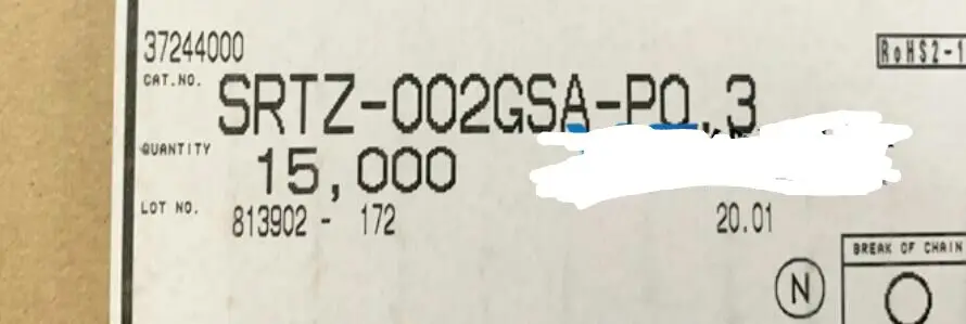 Connectors SRTZ-002GSA-P0.3 terminal housings sockets header crimp Original parts