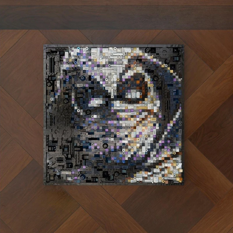 

2255 шт. MOC Moon Knight Art DIY модель строительные блоки, развивающая игрушка для детей, сборка подарков на день рождения и Рождество