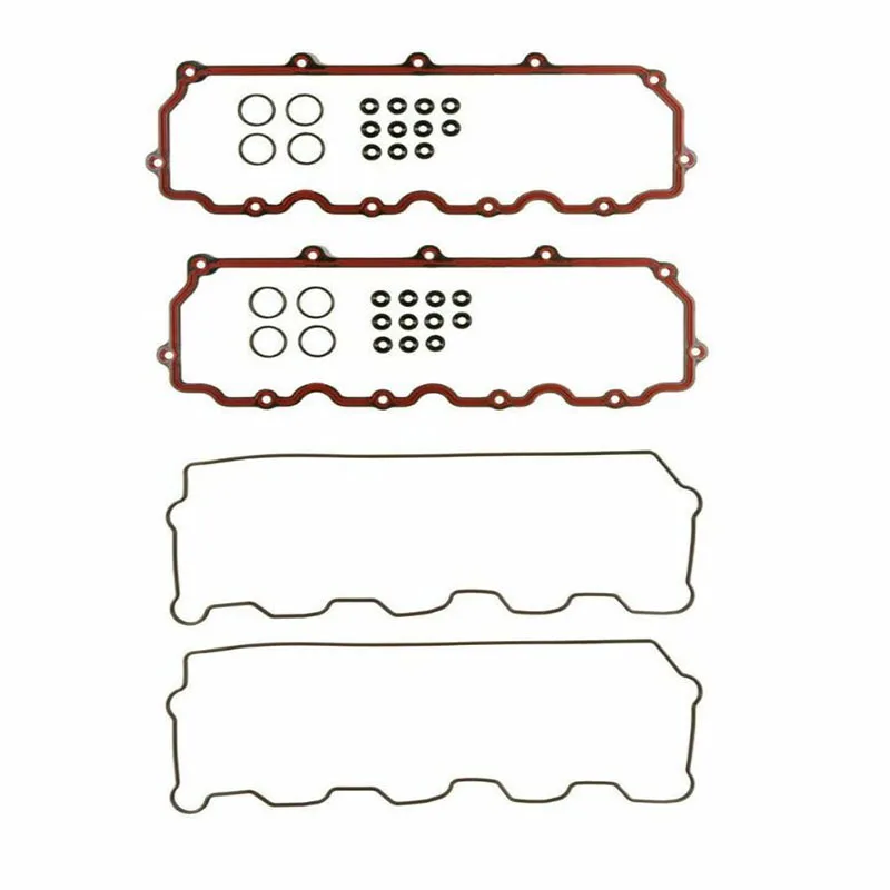 Upper Valve Cover Gasket Set Fits For Ford Super Duty Excursion 6.0L Powerstroke DSL 3C3Z6584BA 3C3Z6584AA VS50691R