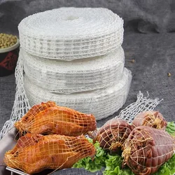 50M Meat Netting Roll Elastic Ham Sausage Net Hot Dog Sausage Packaging Net Kitchen Accesories Cotton Meat Net Cooking Tools