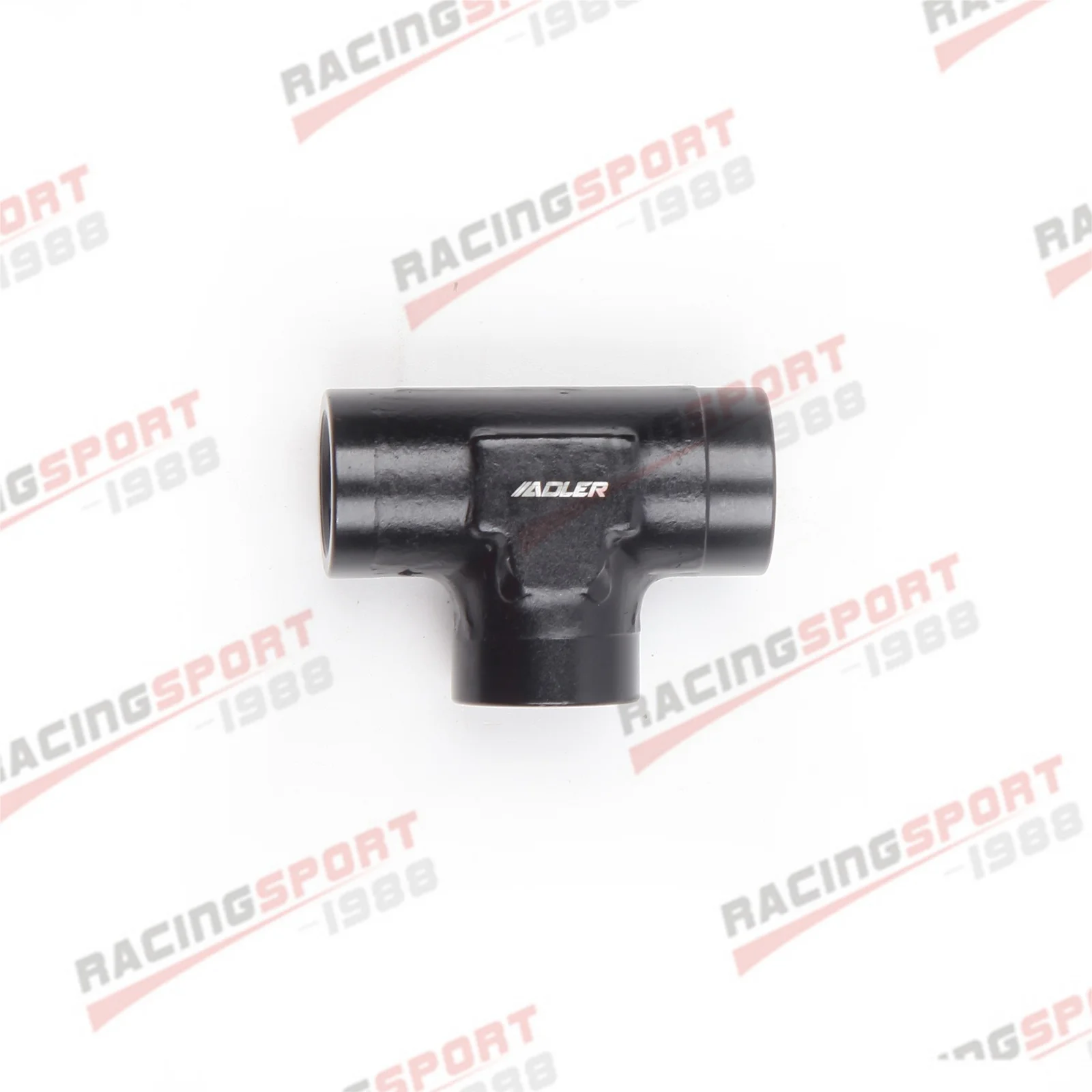 

1/8" 1/2" NPT to 1/8" 1/2" NPT to 1/8" 1/2" NPT Female Tee Piece Fitting Adapter Blue/Black
