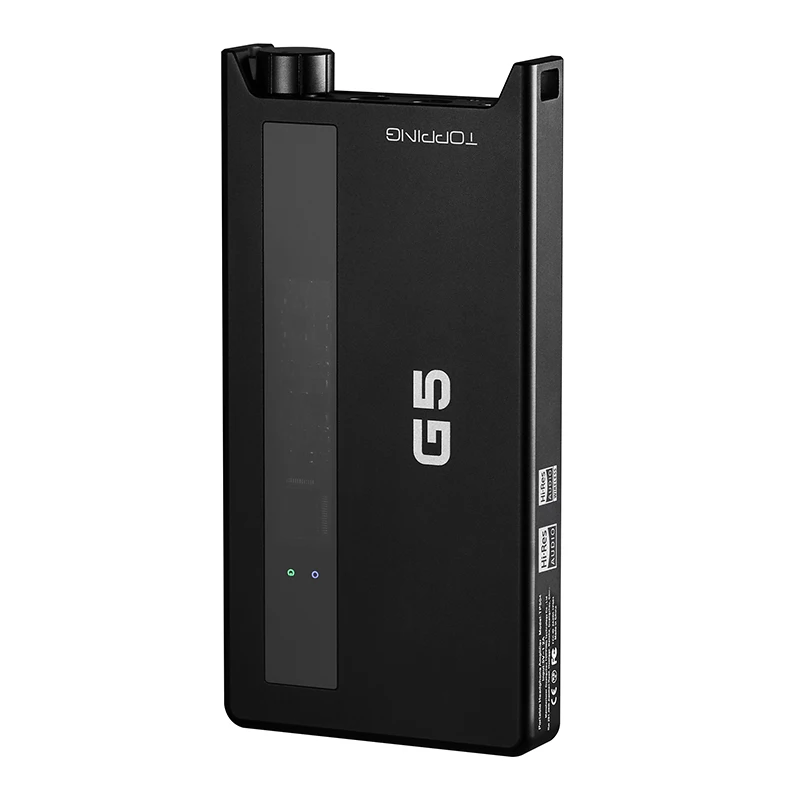 Topping G5 Draagbare ES9068AS Dac & Amp Hoofdtelefoon Versterker Ldac Hi-Res Audio Ondersteuning Tot DSD512 768Khz