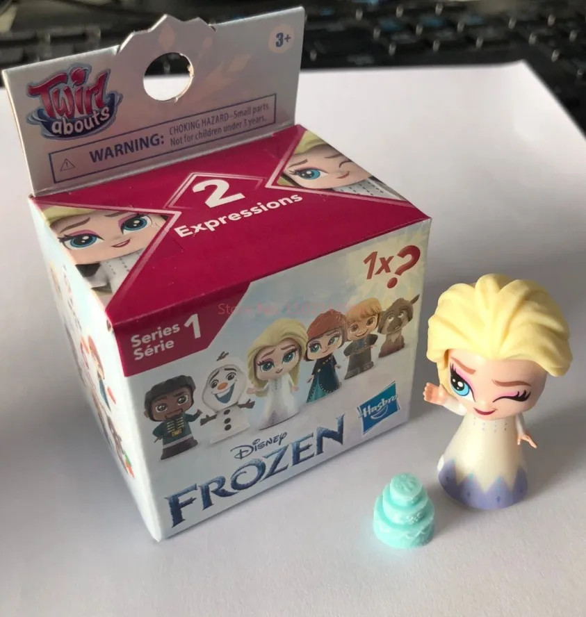 Boîte ennemi Disney Frozen 2, série Xuanhuan, Elsa, Anna, Snow Wisure Butter, décorations de bureau, visage proxy Butter, cadeau pour enfants, nouveau, 2024