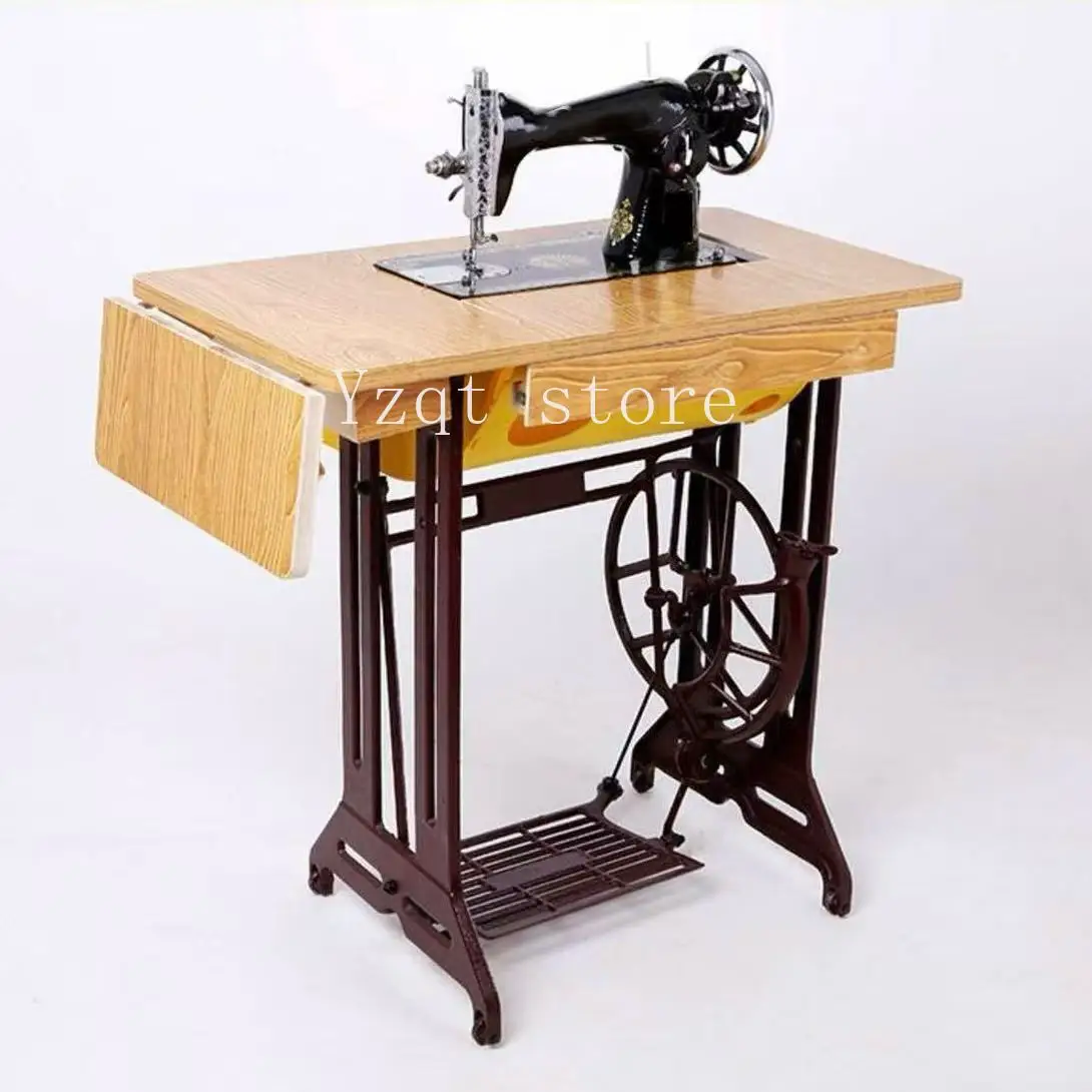 Vintage Home Sewing Machine Electric Eating Thick Desktop Portable Pedal Mini Small Clothing Car
