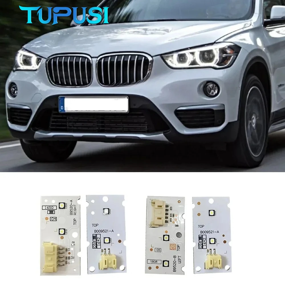 White Angel Eye DRL Board for BMW 2017 2018 2019 X1 F48 LED Headlight  Running Light Module 63117428791 63117428792