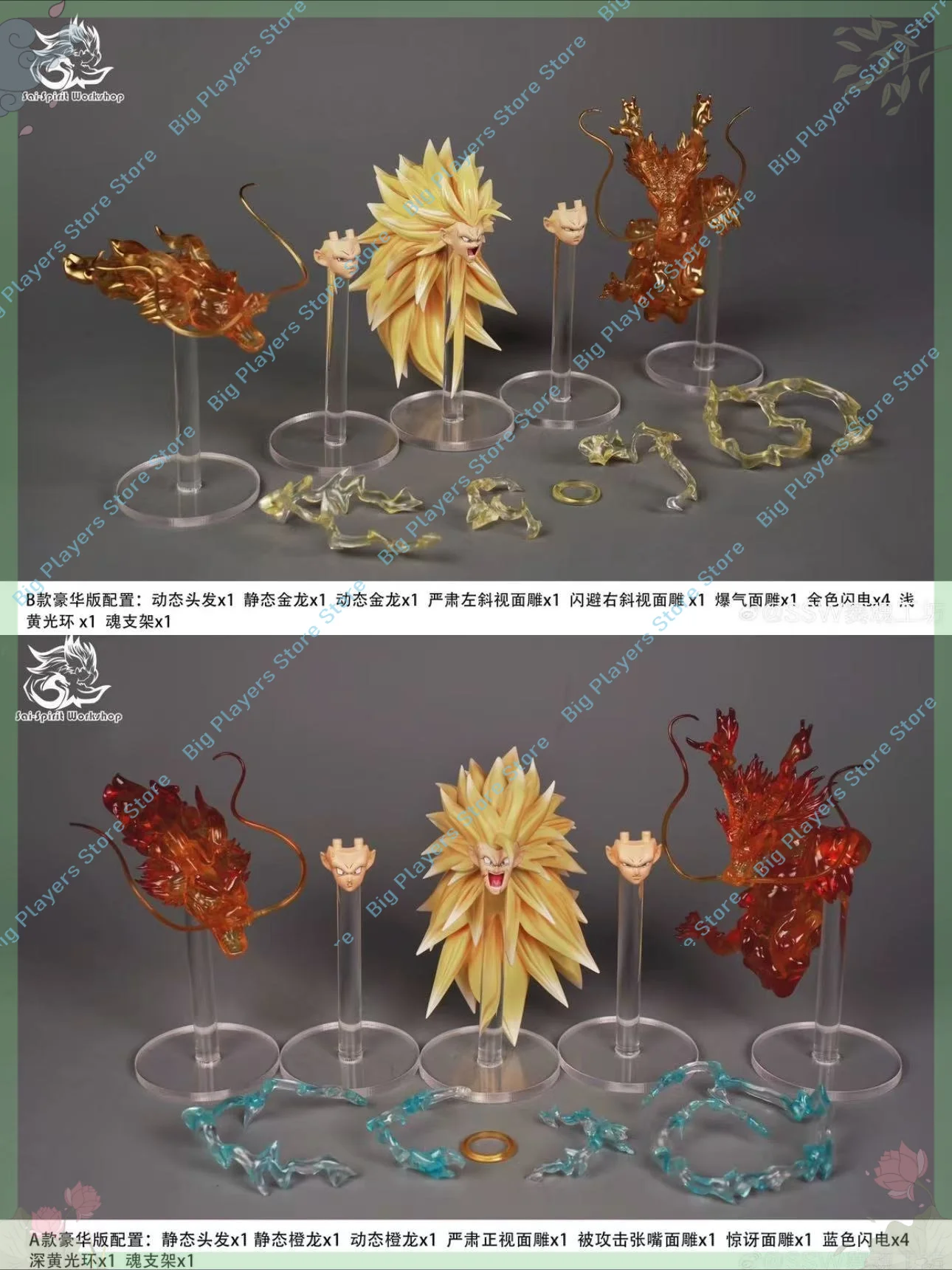 

In Stock Ssw Saihun Workshop Super 3 Painted Finished Product Movable Figure Accessories