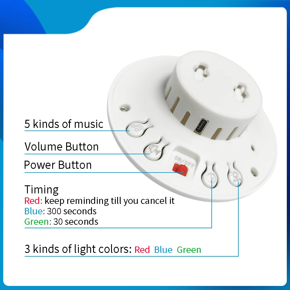 Ycall Caregiver SOS Call Button Pager Patient Light Bell Nurse Alert System Support Seniors Elderly Home Disabled Bathroom