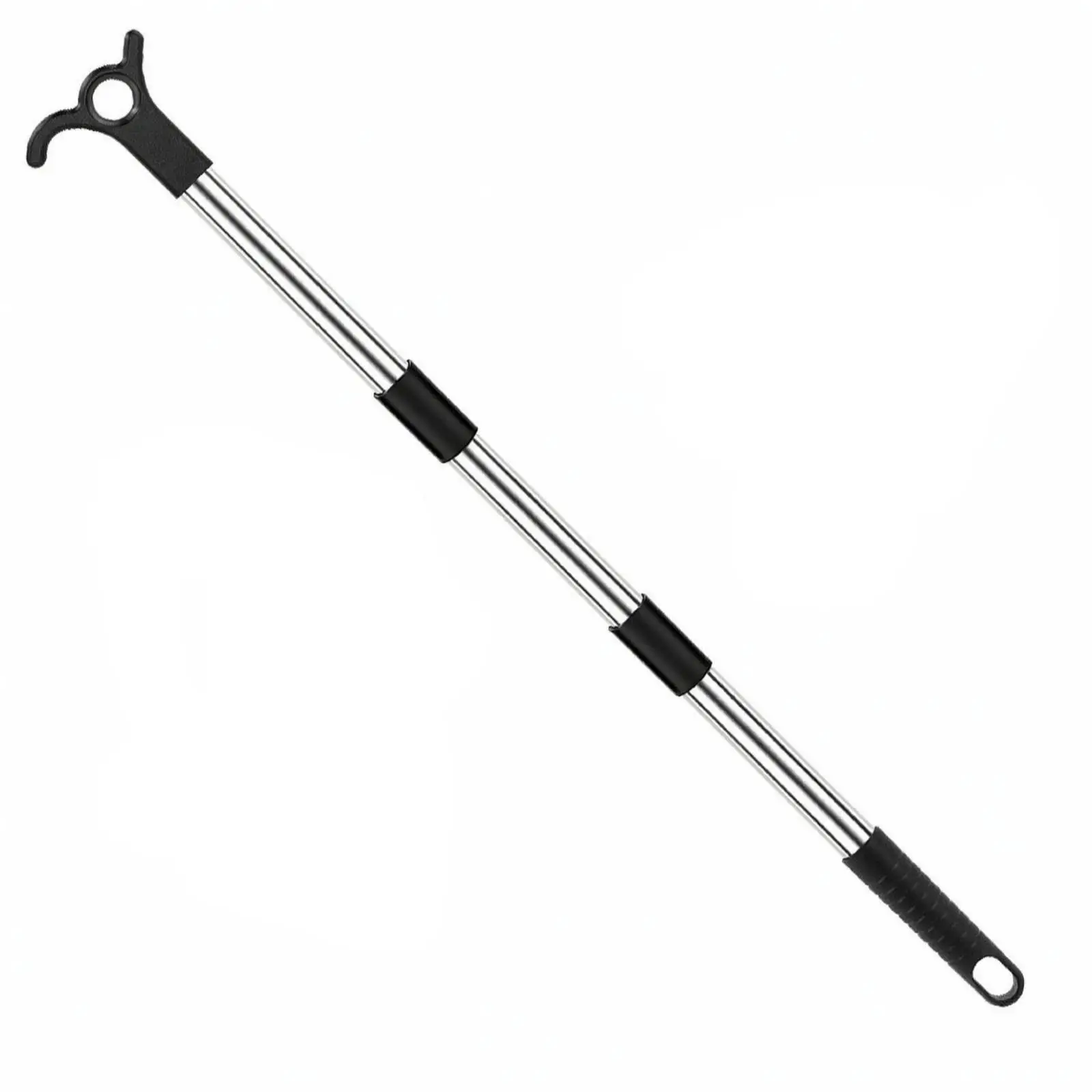 Roof Skylight Opener Hook with Ergonomic Handle for Attic Window Ventilation Tool for Standing Use