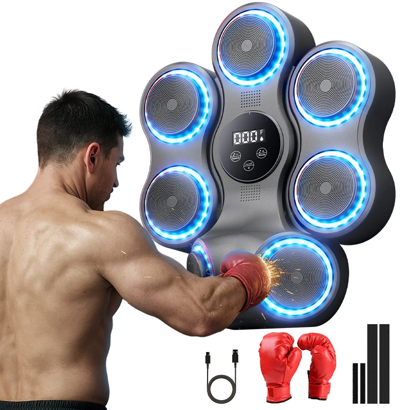 2026 Boxing Musical Box Smart Music Boxing Machine With Boxing Gloves