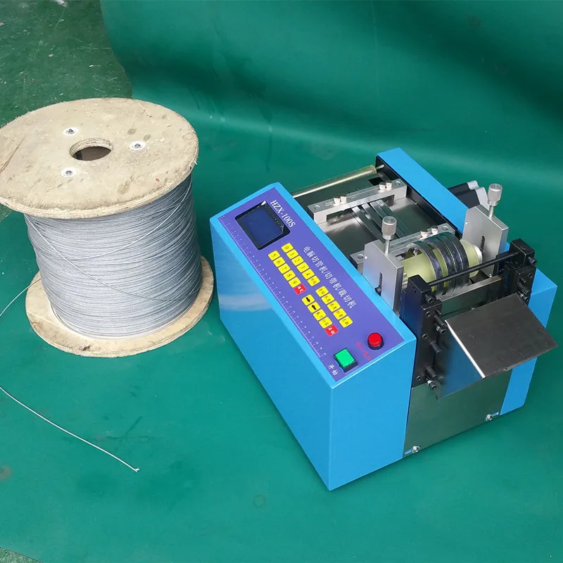 Fully Automatic Computer Hot and Cold Cutting Machine Elastic Helmet Webbing Mask Ear Rope Cutting Machine