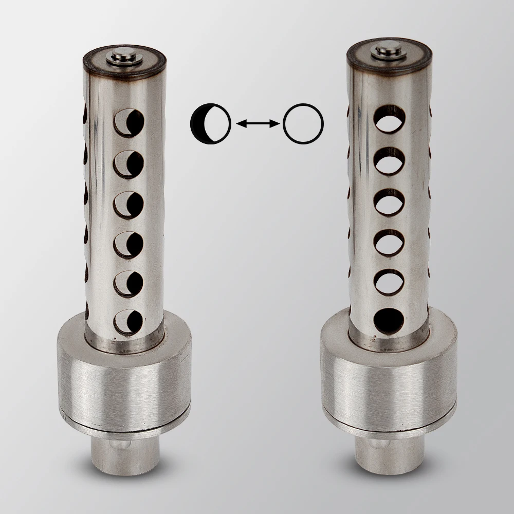 Universal 48mm Insert Baffle Valve Type DB Killer Muffler Motorcycle Exhaust Stainless Steel DB Killer for 51mm muffler