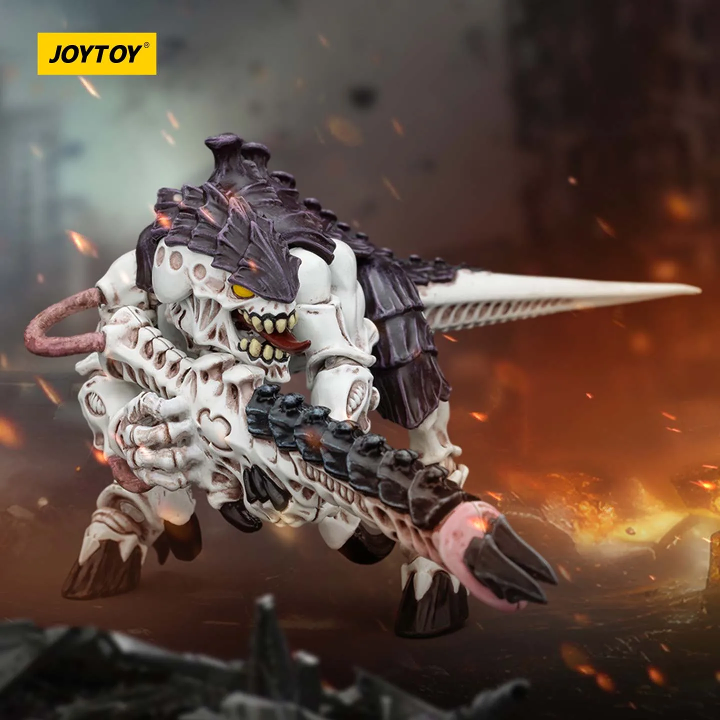 

JOYTOY Dark Source Warhammer 40k Tailon Zerg JT00447 with Thorn Rifle, a Bug Model Play, Mobile Soldier 1/18 Model Toy Handmade