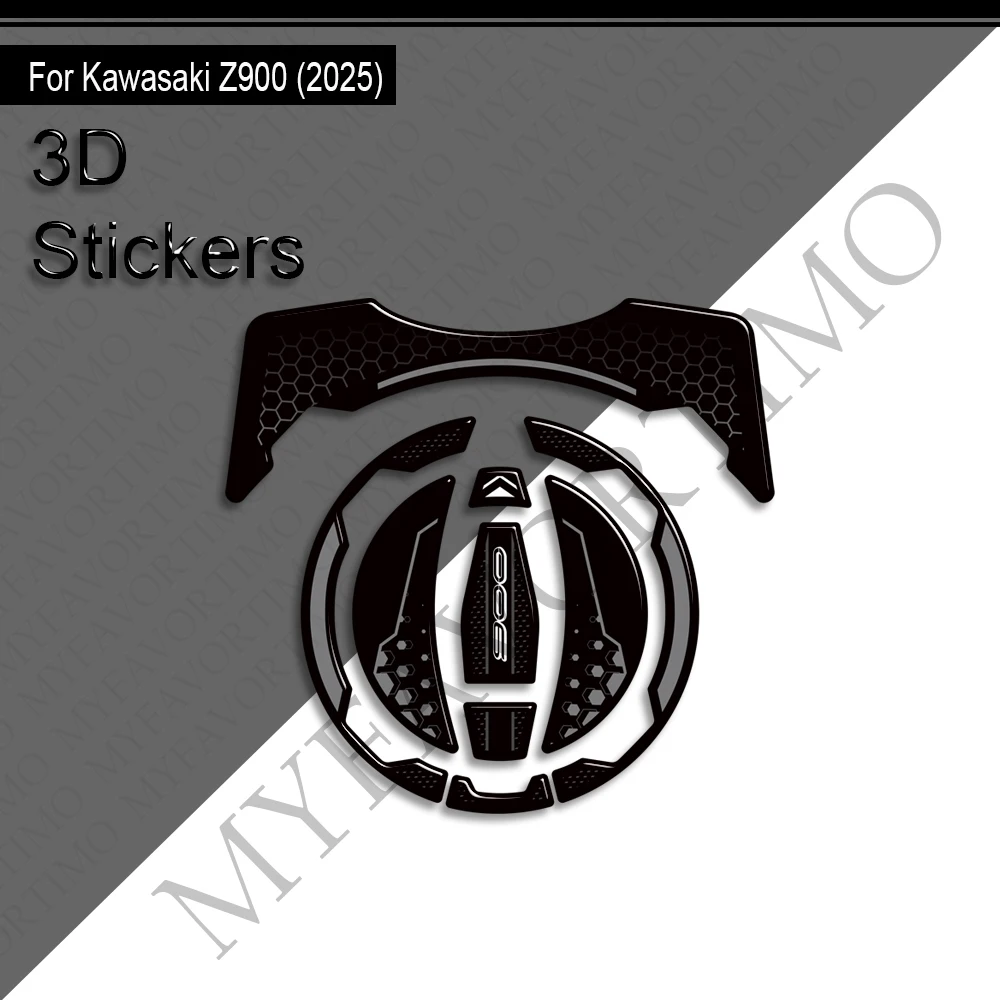Voor Kawasaki Z900 Z900 SE 2025 2026 Motorfiets Tank Pad Cap Gas Stookolie Kit Kuip Spatbord Covers Stickers Decals protector