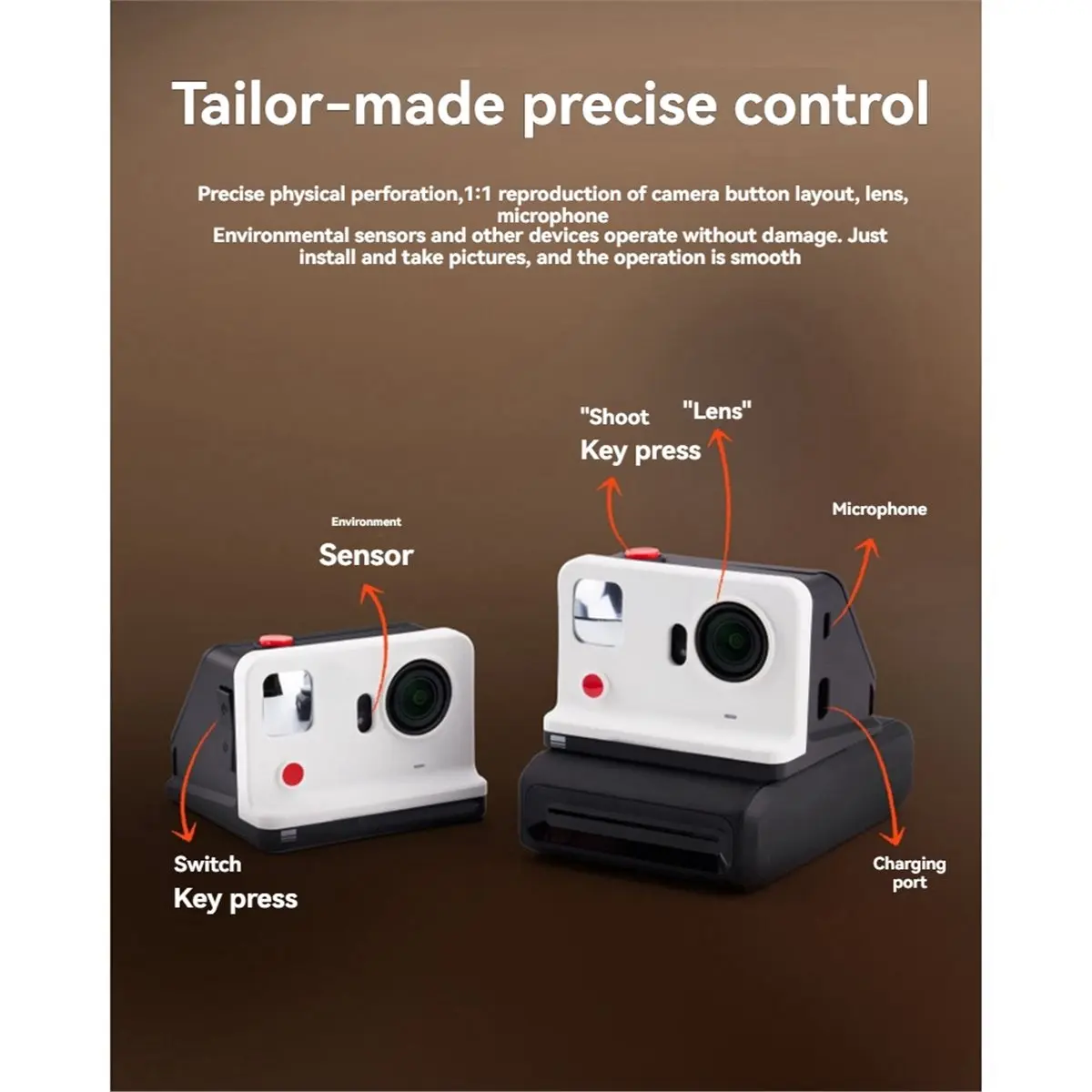 For Go Ultra Photography Kit Fun Box Mobile Photo Printer Portable Pocket Printer for GO Ultra Instant Printing