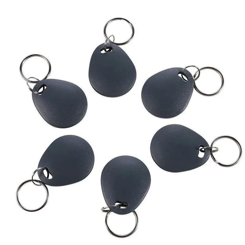 Keyfobs regraváveis transparentes, CUID Gen2, Keyfobs mutáveis, App Android, MCT Modificar UID, NFC 1K S50, Tags de Token, Bloco 0, 13,56 MHz, 10pcs