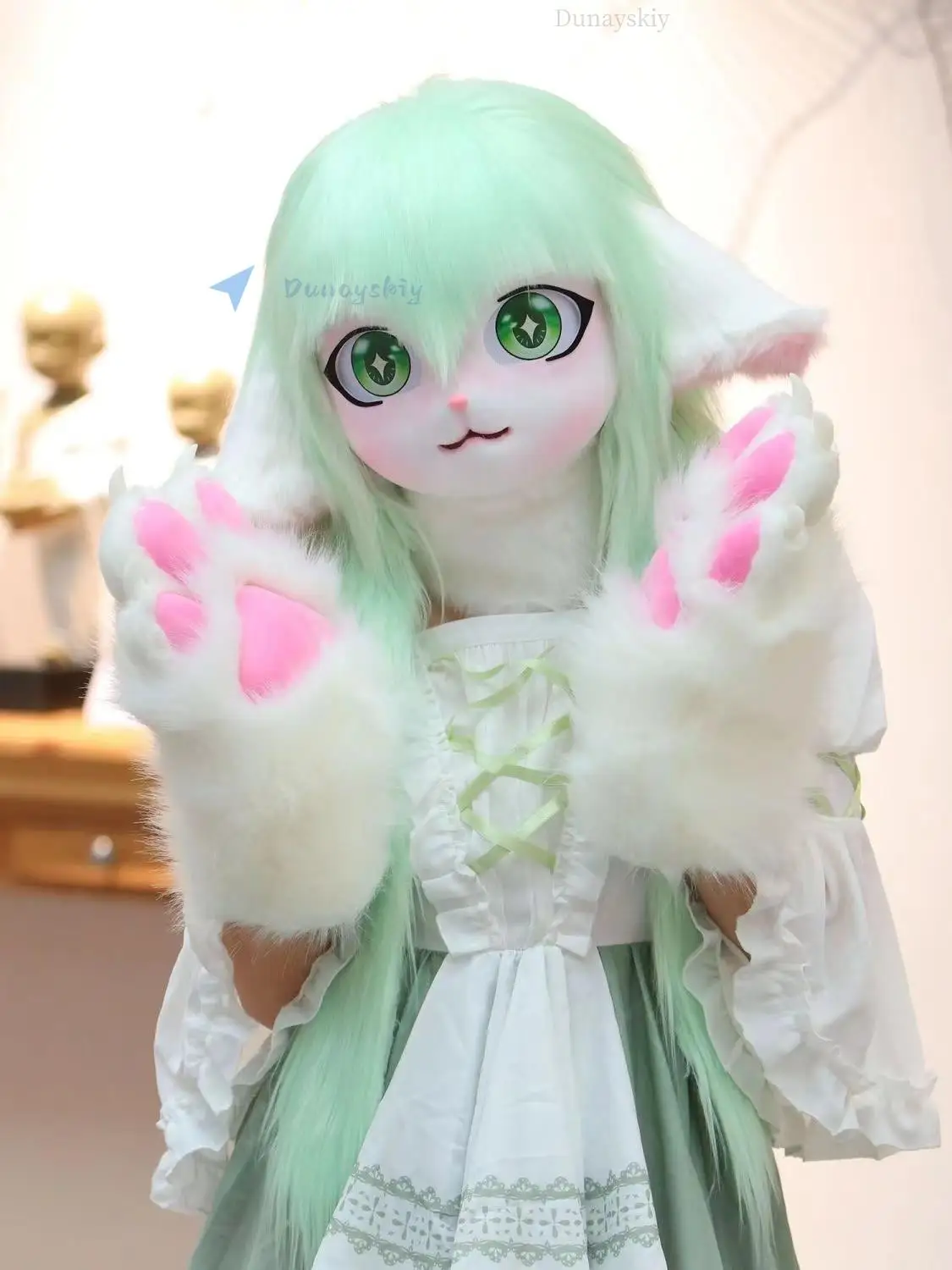 Fursuit Kigurumi Headsets Furry Cosplay Costumes Rubbit Doll Cat costumes Animal Heads Wearable Kig Headsets Animal Costume