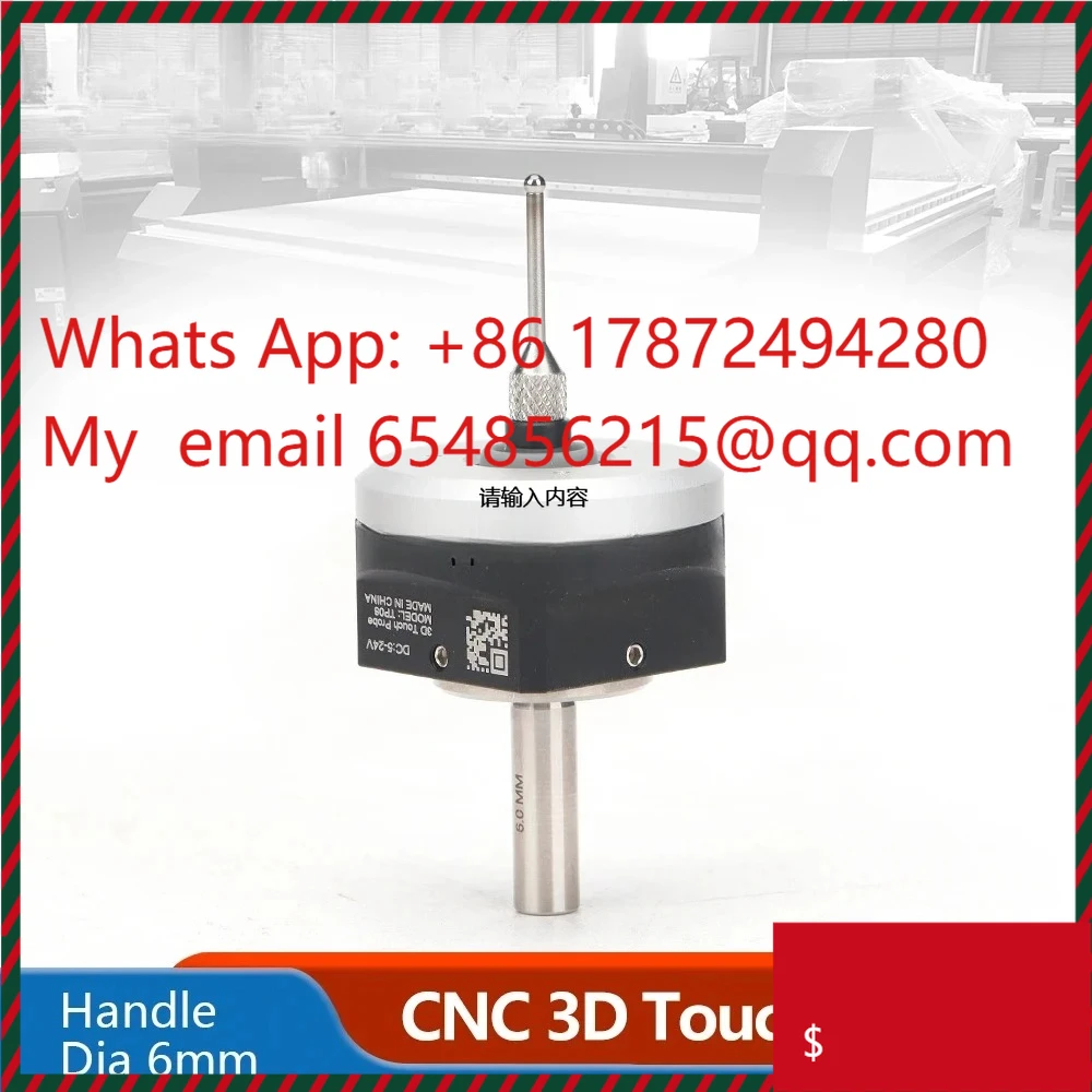 V6 Anti-roll 3d Touch Probe Edge Finder Centering Desktop Probe Kompatibel Dengan