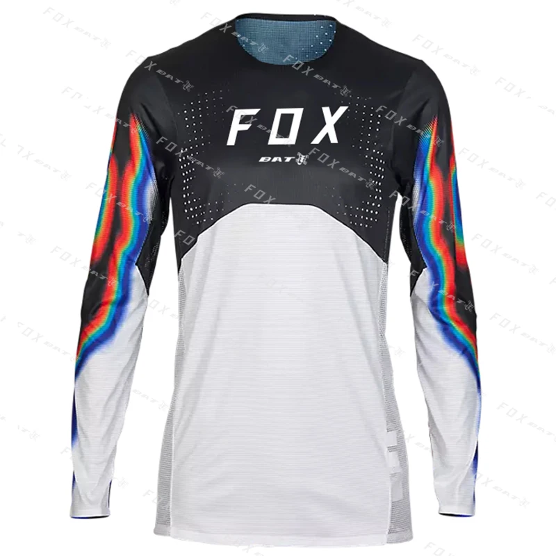 

Men's Mountain Bike Cyclocross Quick Dry Cycling Jersey Bat Fox Motocross Cycling Jersey Group Race Sports T-Shirt Bike Cycling