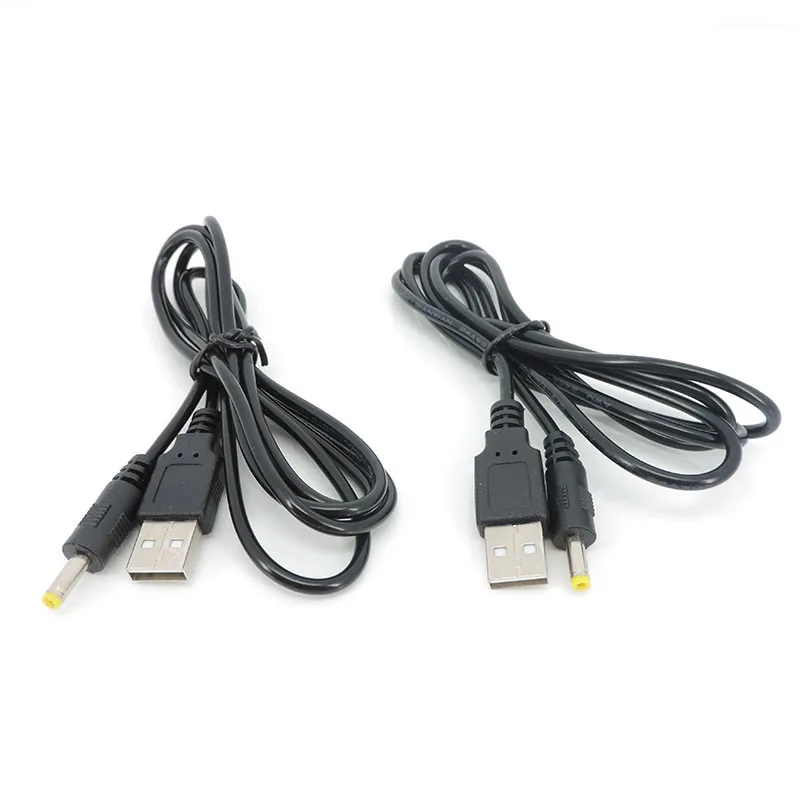 1 เมตร USB 2.0 A ชายไป DC 4.0 มม.x 1.7 มม.5V 2A 24AWG DC Barrel JACK Power Charger สายไฟแปลงสายเชื่อมต่อ L1