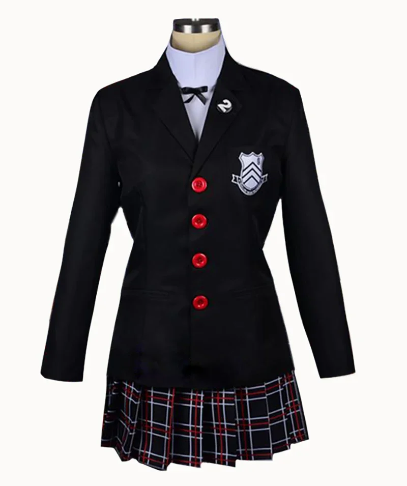 

Halloween Dress Persona 5 Makoto Nijima Cosplay Costumes Women School Uniform For women Girls Costume