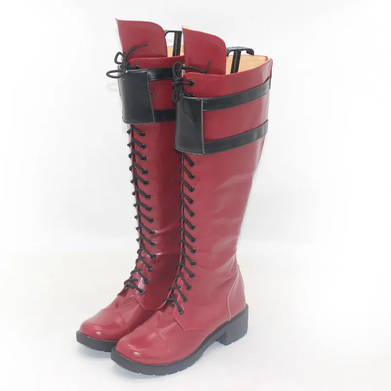 Game DMC 3 V Lady Mary Cosplay Shoes Boots Halloween Party Costume Accessories Custom Made
