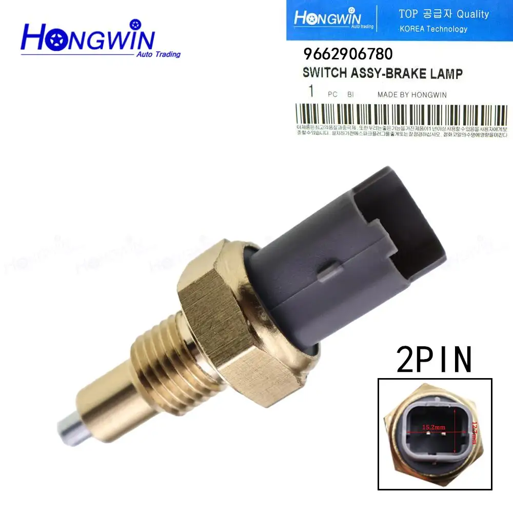2257.53 9659870380 interruptor de luz de marcha atrás para Peugeot 1007 106 206 207 3008 307 308 406 407 Lancia Phedra Zeta