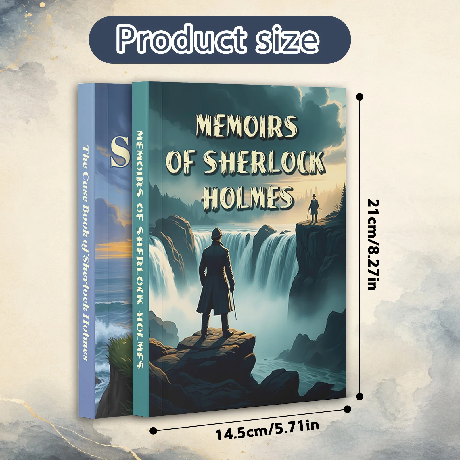 Sherlock Holmes Mystery Notebooks, Classic Detective Cases, Crime Investigation, Suspense Stories, Logical Deduction, British