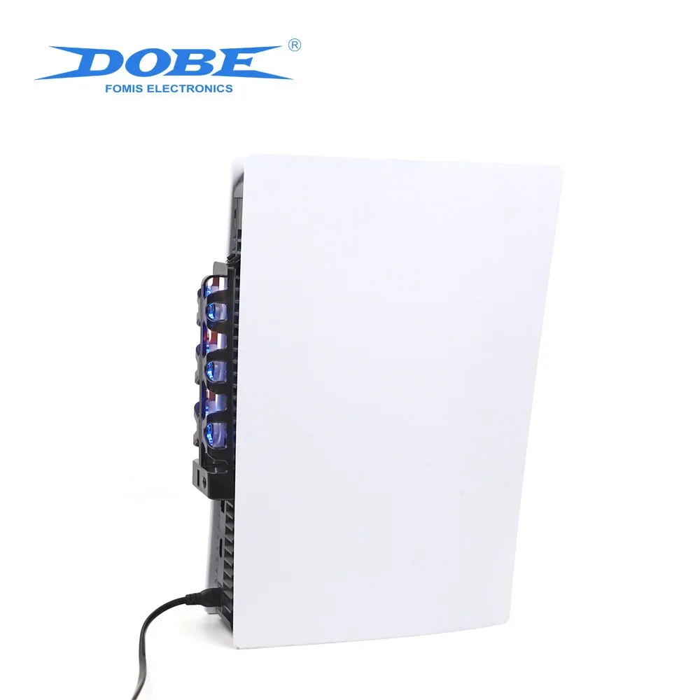 مروحة بلو راي خلفية لوحدة التحكم PS5 صامتة للغاية لمروحة تبريد إصدار PS5 CD/DVD-ROM لمروحة تبريد الإصدار الرقمي PS5