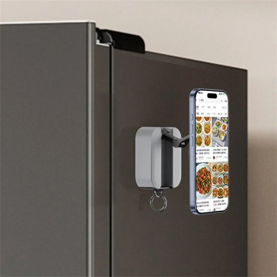 2025 Hot New Magnetic Mobile Phone Holder 360 Degree Rotation Vacuum Adsorption No Need To Charge Suitable for Car Navigation