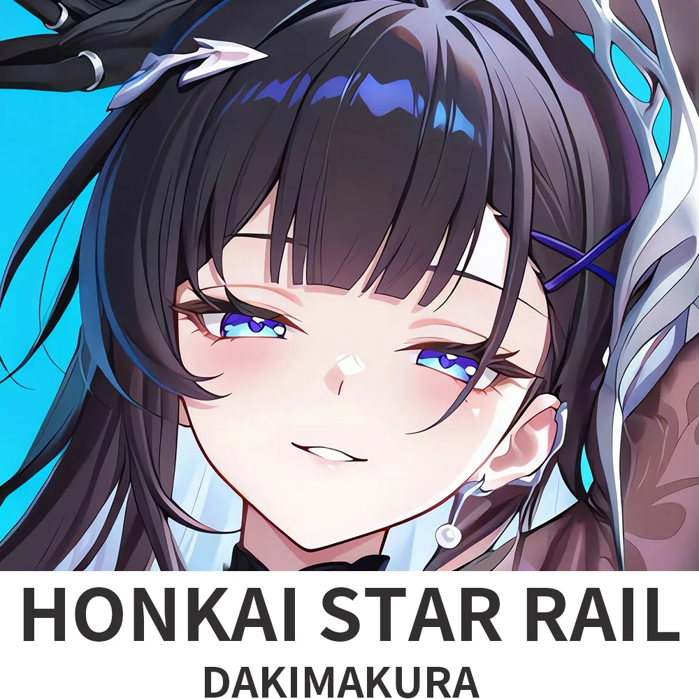 

Honkai Star Rail Dakimakura Hugging Body Pillow Case Anime Helektra Pillow Cushion Cover