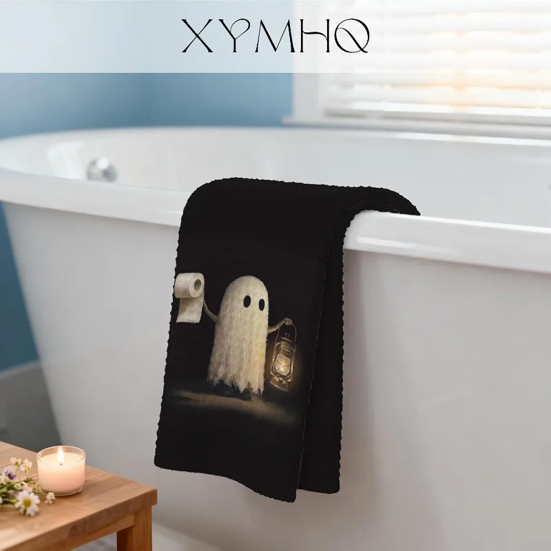 1 Ghost Bathroom Decoration Fun Halloween Ghost Dishtowels