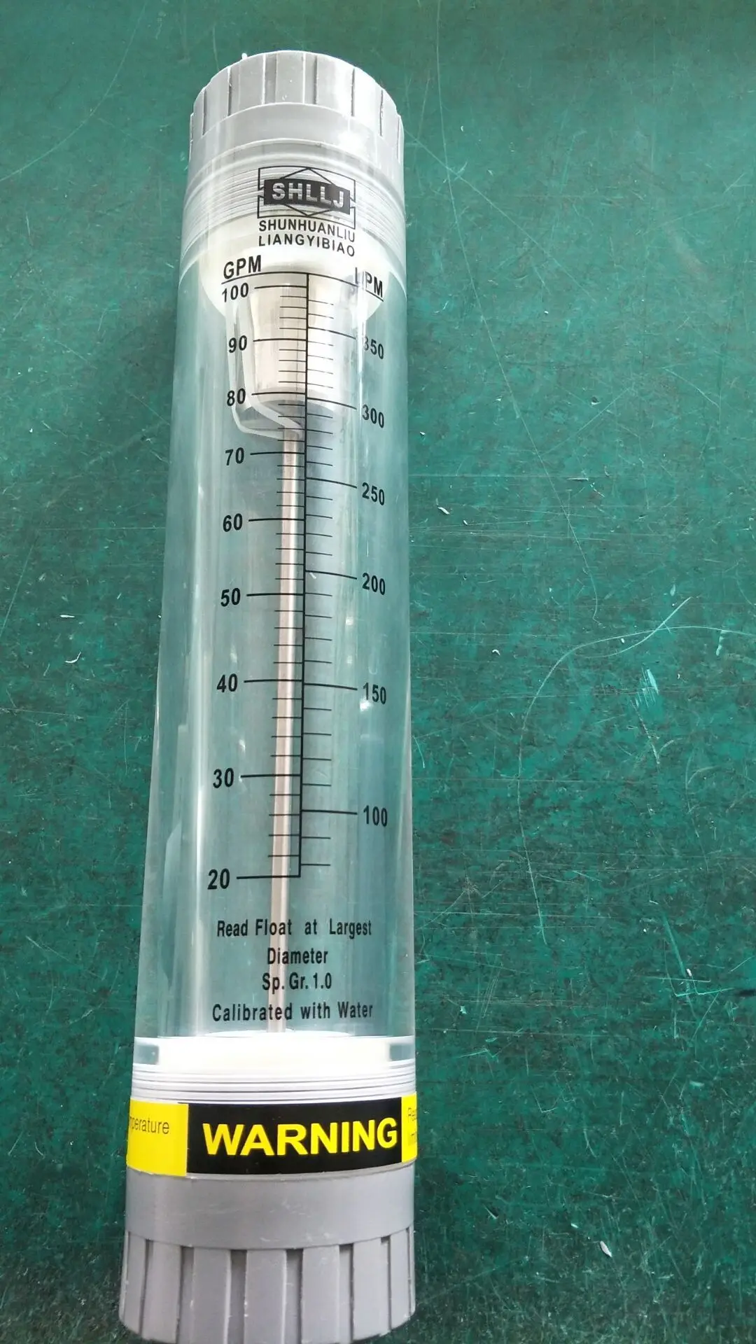 Imagem -02 - Acrílico e Float Pipeline Tubo Líquido de Água tipo Flowmeter Rosca Fêmea Fitting 11 Bsp Lzm40g Aço Inoxidável
