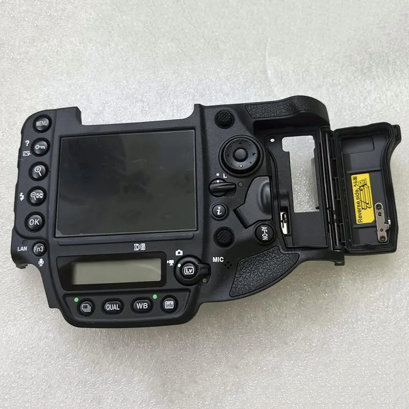 New complete back cover assy with LCD screen and memory lid cabinet repair parts for Nikon D6 SLR