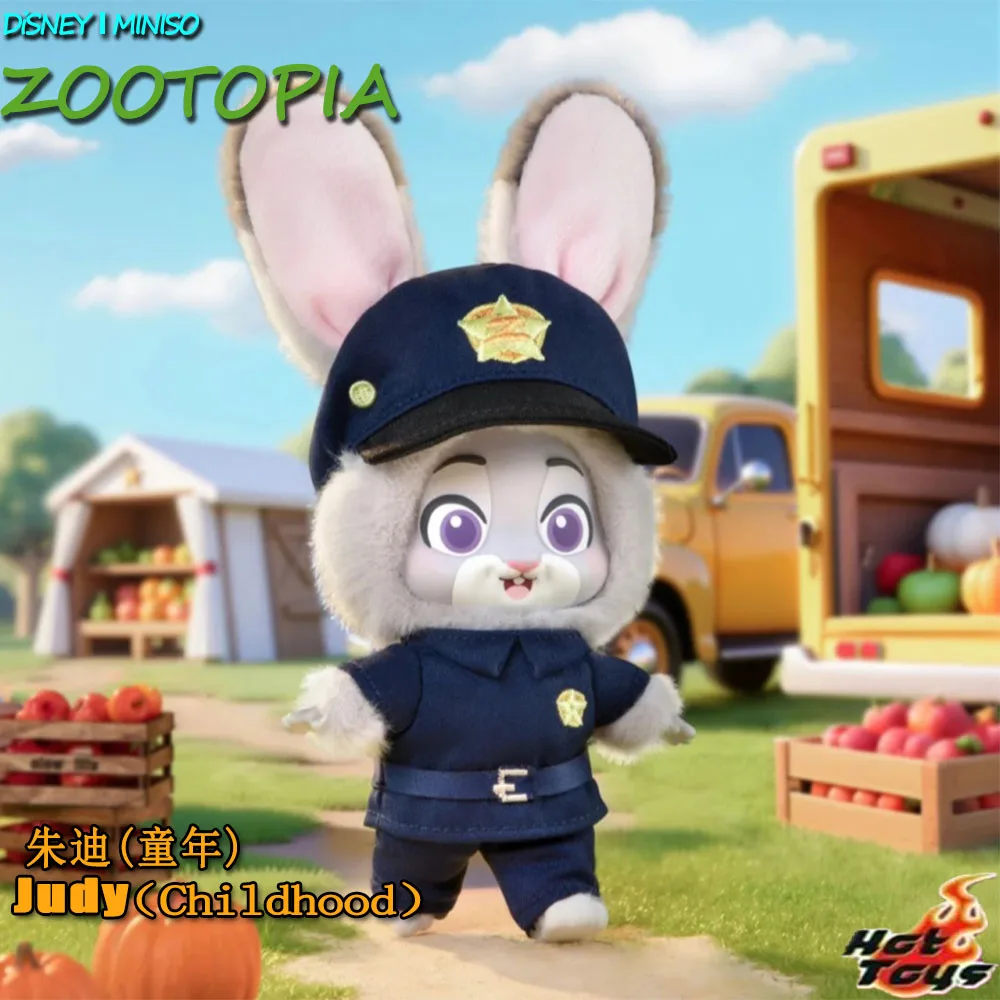 صندوق أعمى من الفينيل الأصلي من Disney Zootopia - ألعاب قلادة على شكل شخصية كرتونية لطيفة، هدية عصرية لمفاجأة غامضة لمحبي #3