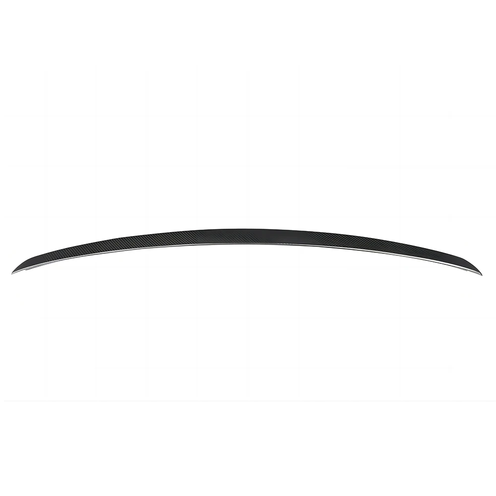 Dry Carbon Fiber Rear Trunk Spoiler Wing Lip Bootlid For 03-09 Mercedes Benz W211 E Class OEM Style Decktail