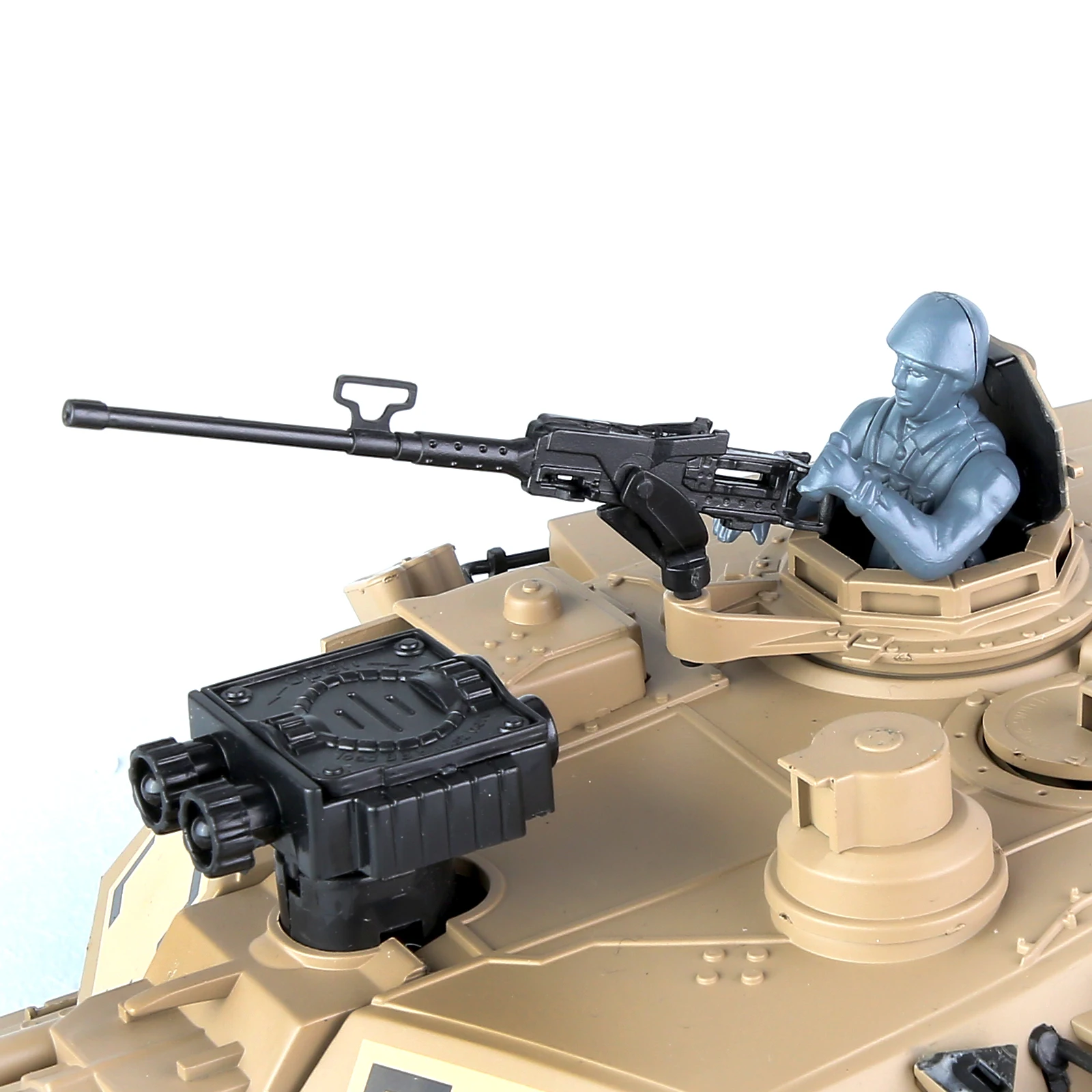 Coolbank-Char RC M1A2 SEP V2 pour Garçons, Jouets Précieux de l'Armée, Véhicules Télécommandés avec Son et Lumière, Jouets Militaires qui Tirent, 1:18