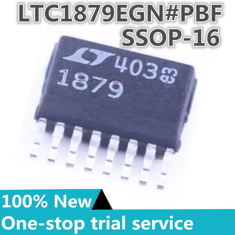 2-100pcs %New original LTC1879EGN#TRPBF LTC1879EGN#PBF Silk screen 1879 package SSOP16 DC-DC power chip