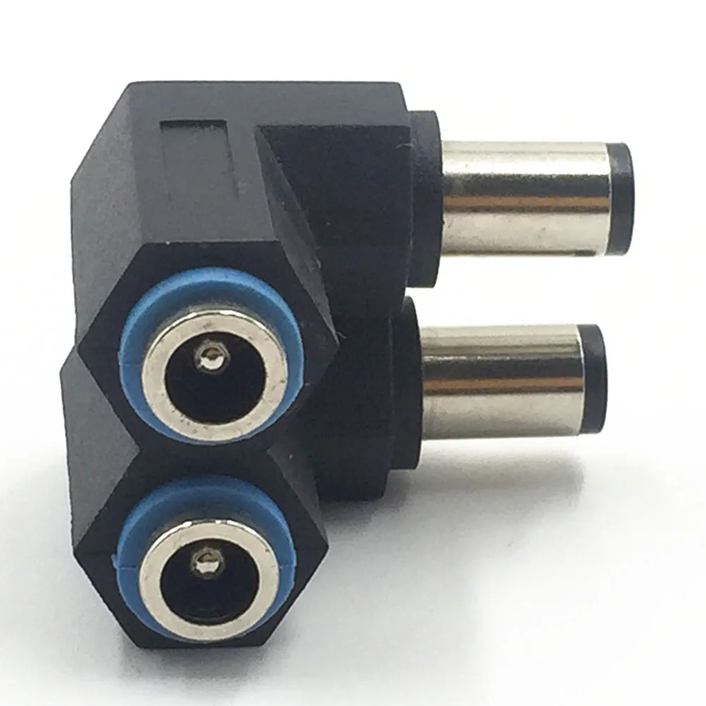 90 stopni DC 5,5 x 2,5 mm żeńskie do 7,4 x 5,0 mm męskie złącze zasilania DC Adapter Laptop 5,5 * 2,5 żeńskie do męskiego 7,4 * 0,6 Wtyczka — zdjęcie 6