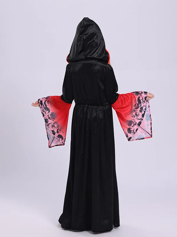 Koninklijke Heksenkostuum Meisjes Par Stage Performance Kleding Halloween Cosplay Outfit Chinese fabrikant 2025, lente