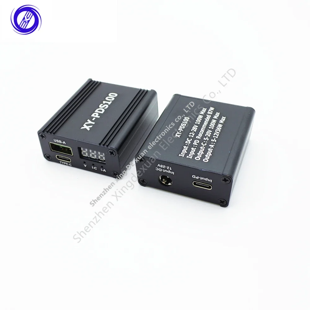 1Pcs PDS100 DC12-28V 100W Step Down Mobile phone quick charger module QC4.0 QC3.0 Type-C USB for SCP/FCP Apple PD XY-PDS100