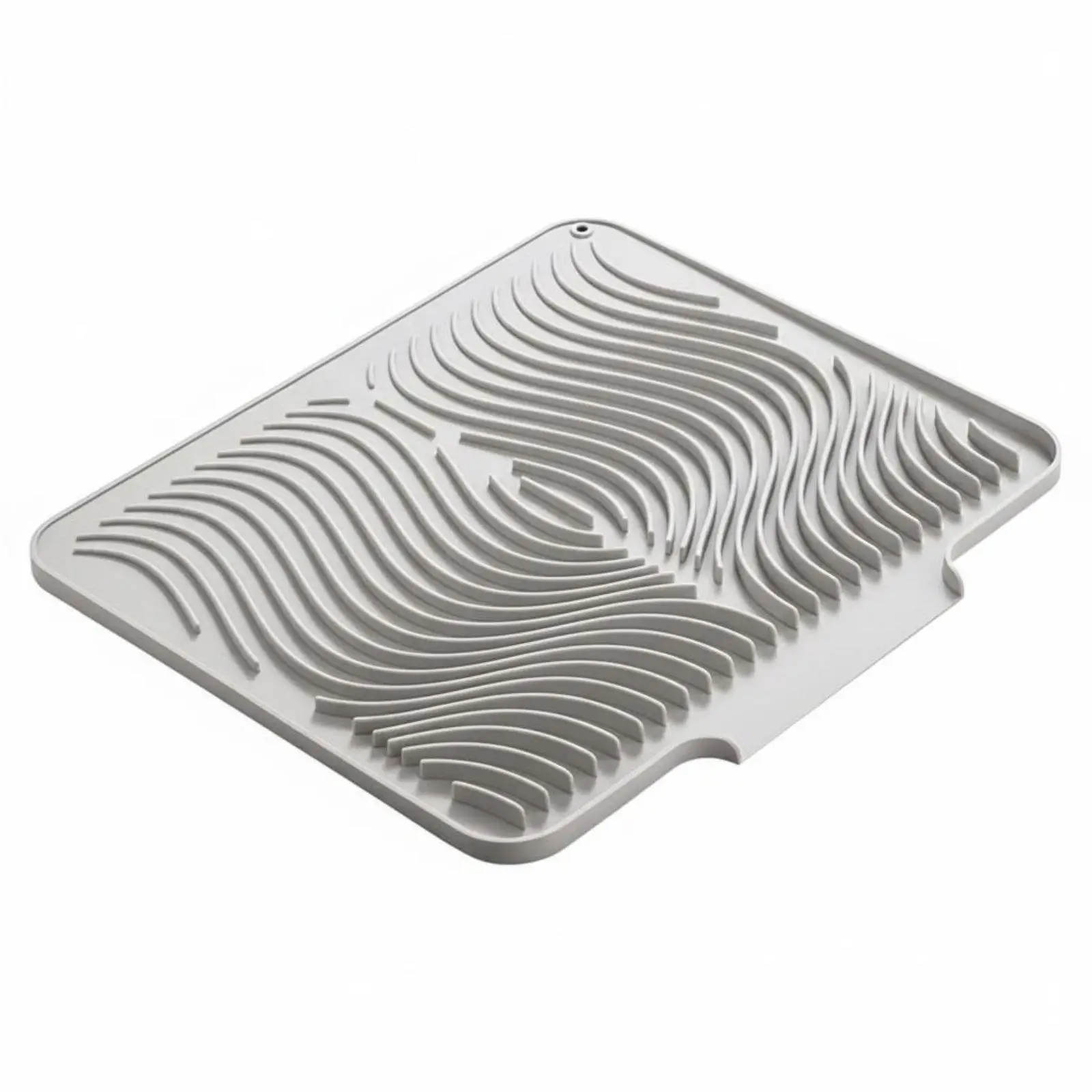 Sloped Draining Tray Multi-Purpose Kitchen Counter Draining Pad Foldable for Bar