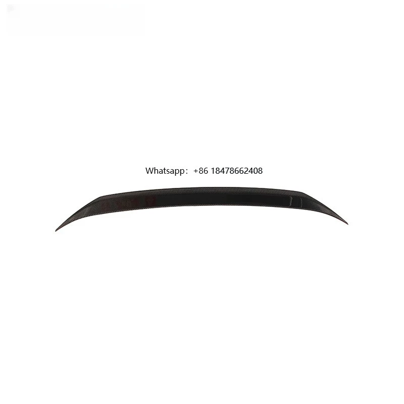 

Paktechz Dry Carbon Fiber Rear Wing Trunk Duck Spoiler Body Kit Aero Part for M2 G87 2023 - Car Accessories