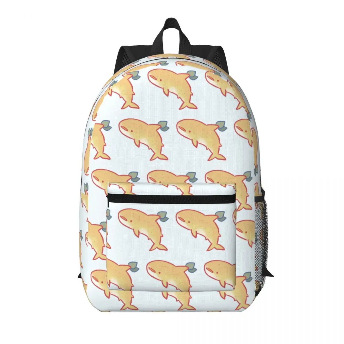 Lemon Shark Student Backpack School Bag Hiking Travel Daypack for Men Women Bookbag Shoulder Bags