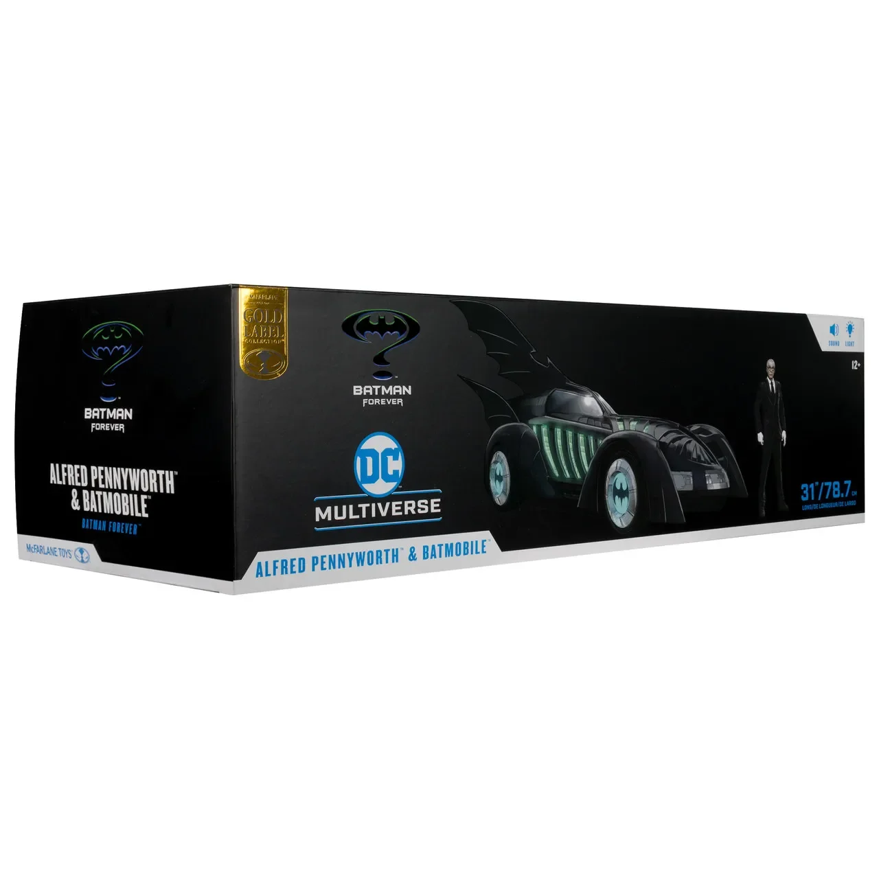 McFarlane Toys DC MULTIVERSE VEHICLES - BATMOBILE AND ALFRED BATMAN FOREVER) Action Figure Collect DC Multiverse Garage Kit Mode