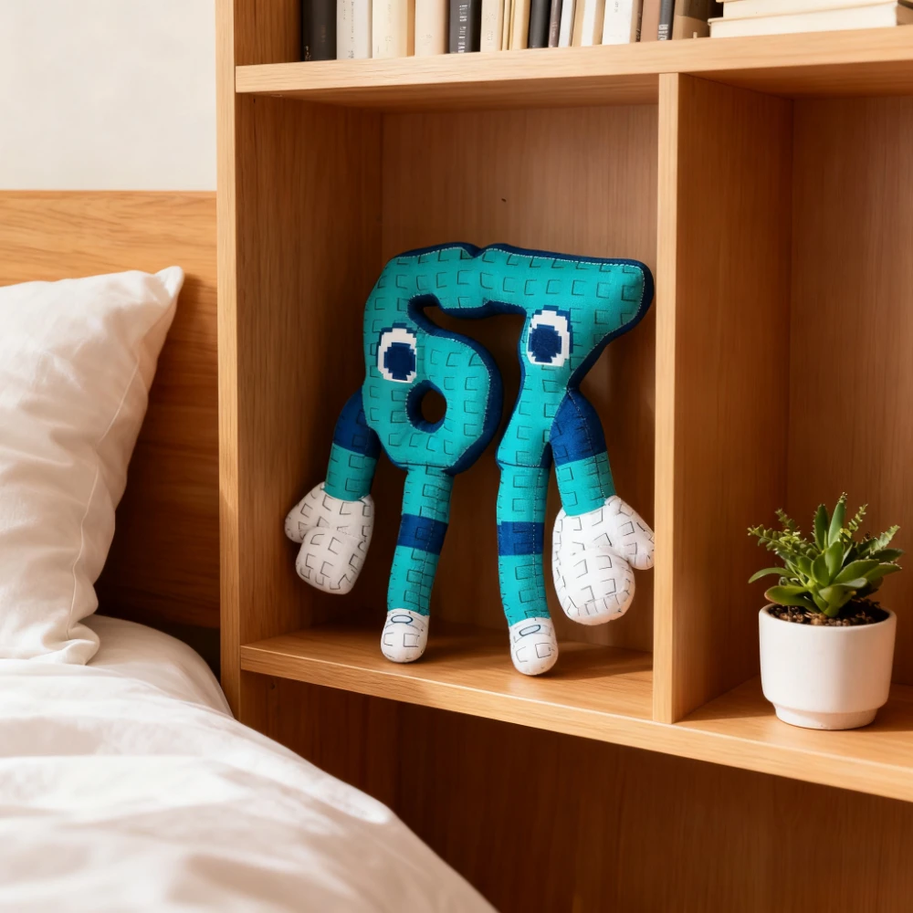 Lindo No. 67 juguete de peluche rouba un Brainrot personajes del juego periféricos muñeco de peluche para niños Fans juguete coleccionable regalo de cumpleaños