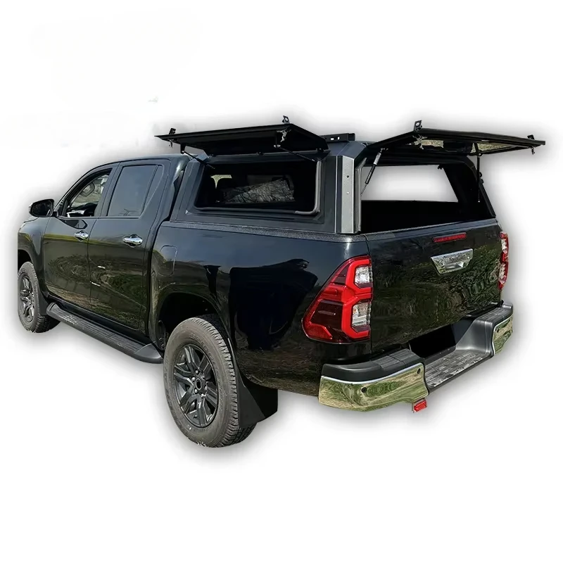 High Quality Manufacturer Custom 4X4  Pickup Back Cover Pickup Canopy Accessories Waterproof Pick Up Truck Canopy Cover