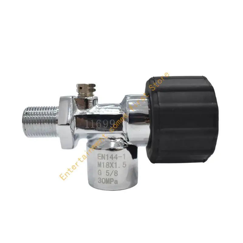 

55KD Stainless Steel Diving Tanks Valves 5/8inch Air Tanks Refill Adapter Enduring