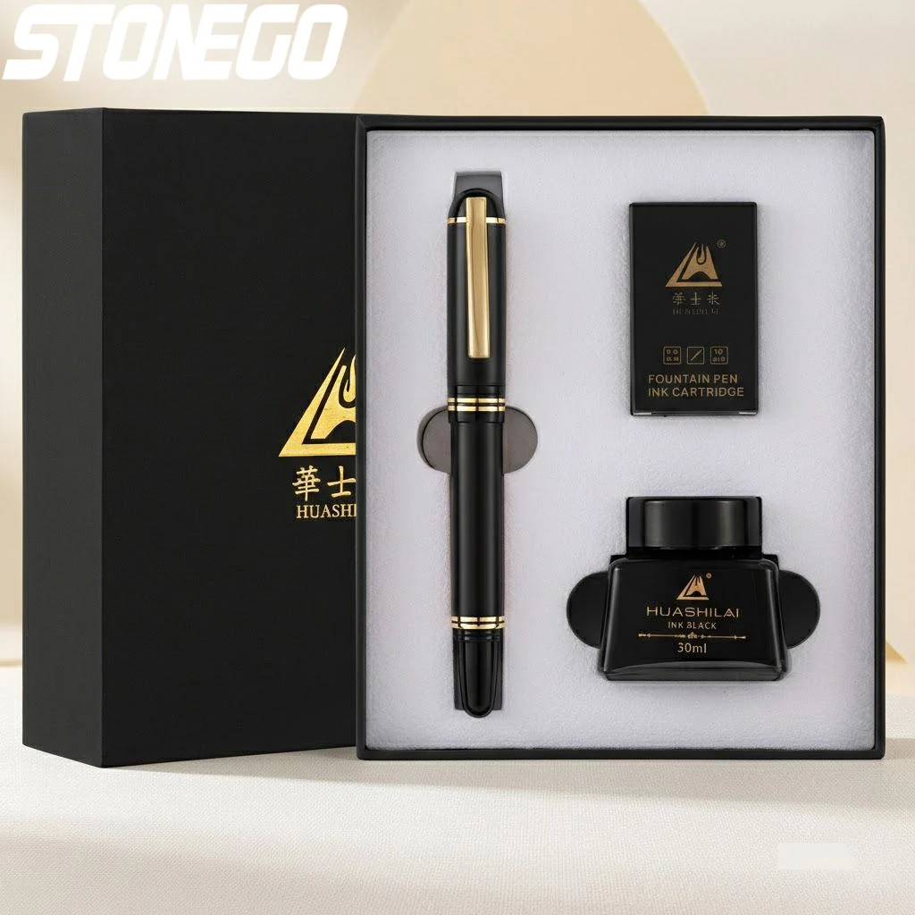 

Элитный набор перьевых ручек в подарочной коробке: элегантные инструменты для письма, идеально подходят для выпускного, дня рождения, делового подарка