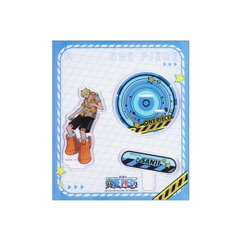 One Piece Luffy Roronoa Zoro Chopper Sanji Nami Niedliche Kreative Acryl-Marken-Persönlichkeits-Cartoon-Animation-Peripherie-Ornamente – Detail 10