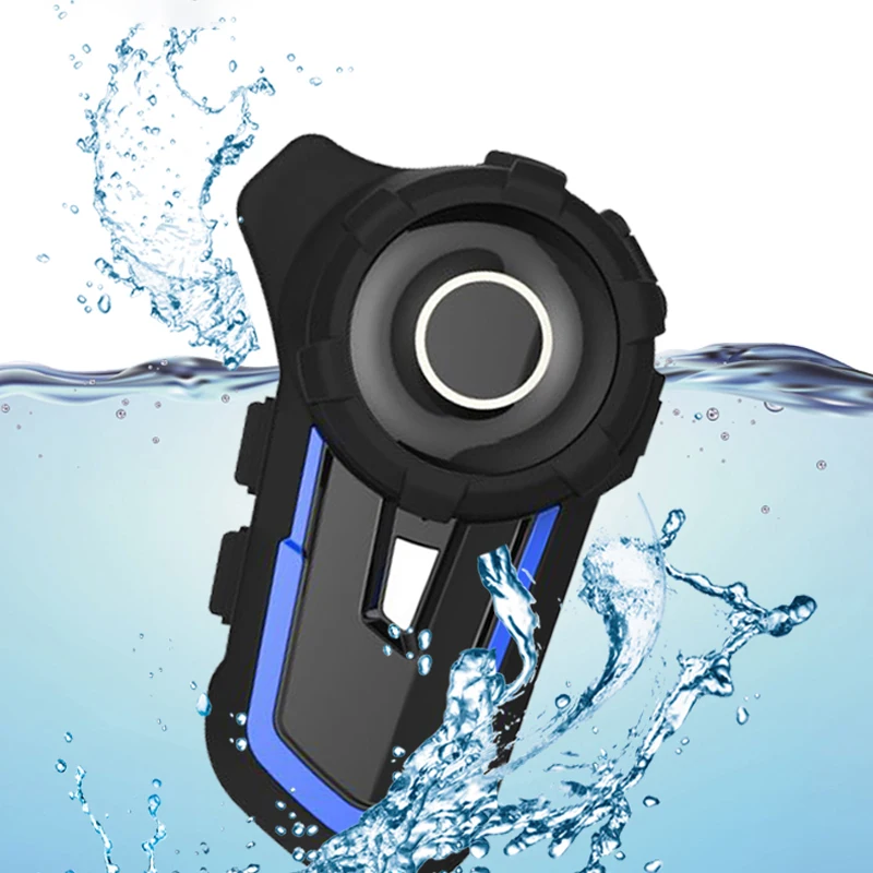 2-in-1 Luxury Wireless Motorcycle Intercom Helmet Earphone BT IP65 Waterproof FM Radio Wifi Ultimate Riding Experience-S2 Series